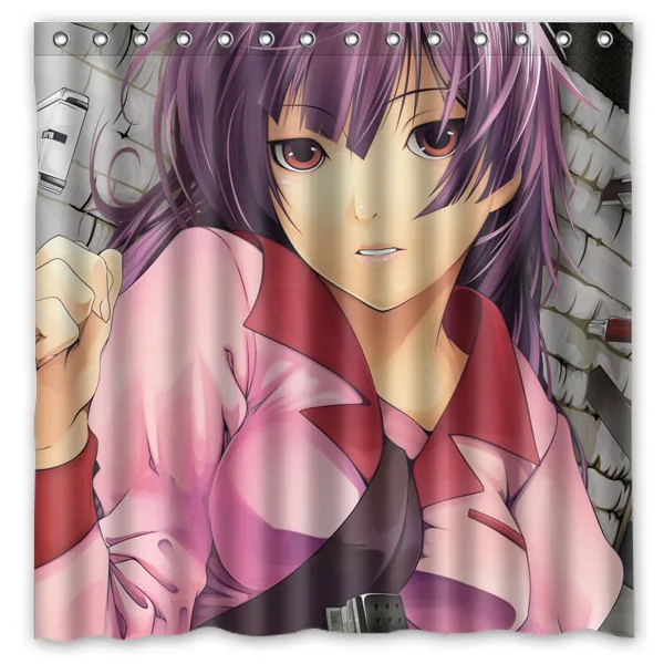 Senjougahara Hitagi занавеска для душа Персонализированная badkamer gordijn Прямая поставка