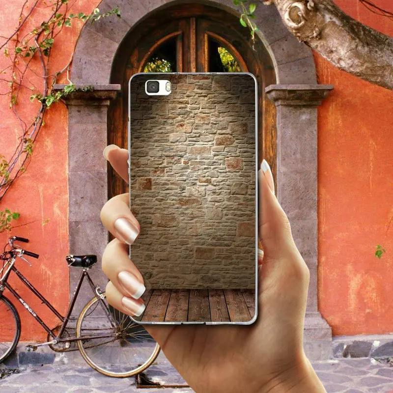 Мягкий прозрачный чехол для телефона Huawei P8 P9 P10 P20 P30 Honor 7 7X 7A 9 10 Mate Pro Lite Wood Line Nature Wall