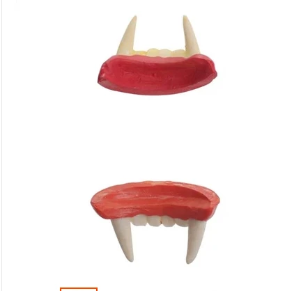 10 шт./лот реквизит для косплея на Хэллоуин вампир/зомби протезы зубы Призрак