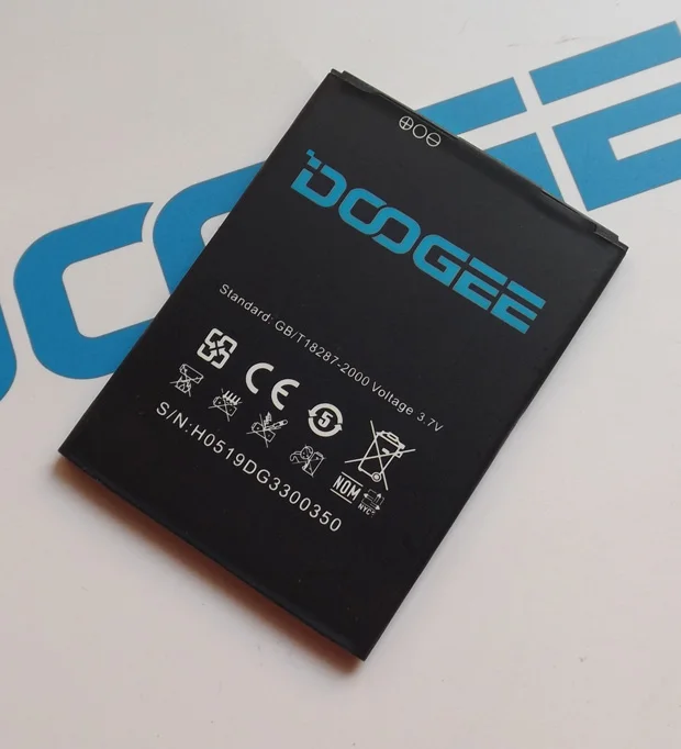 100% Оригинальный аккумулятор DG500 2800 мАч для сотового телефона DOOGEE DG500C | Мобильные
