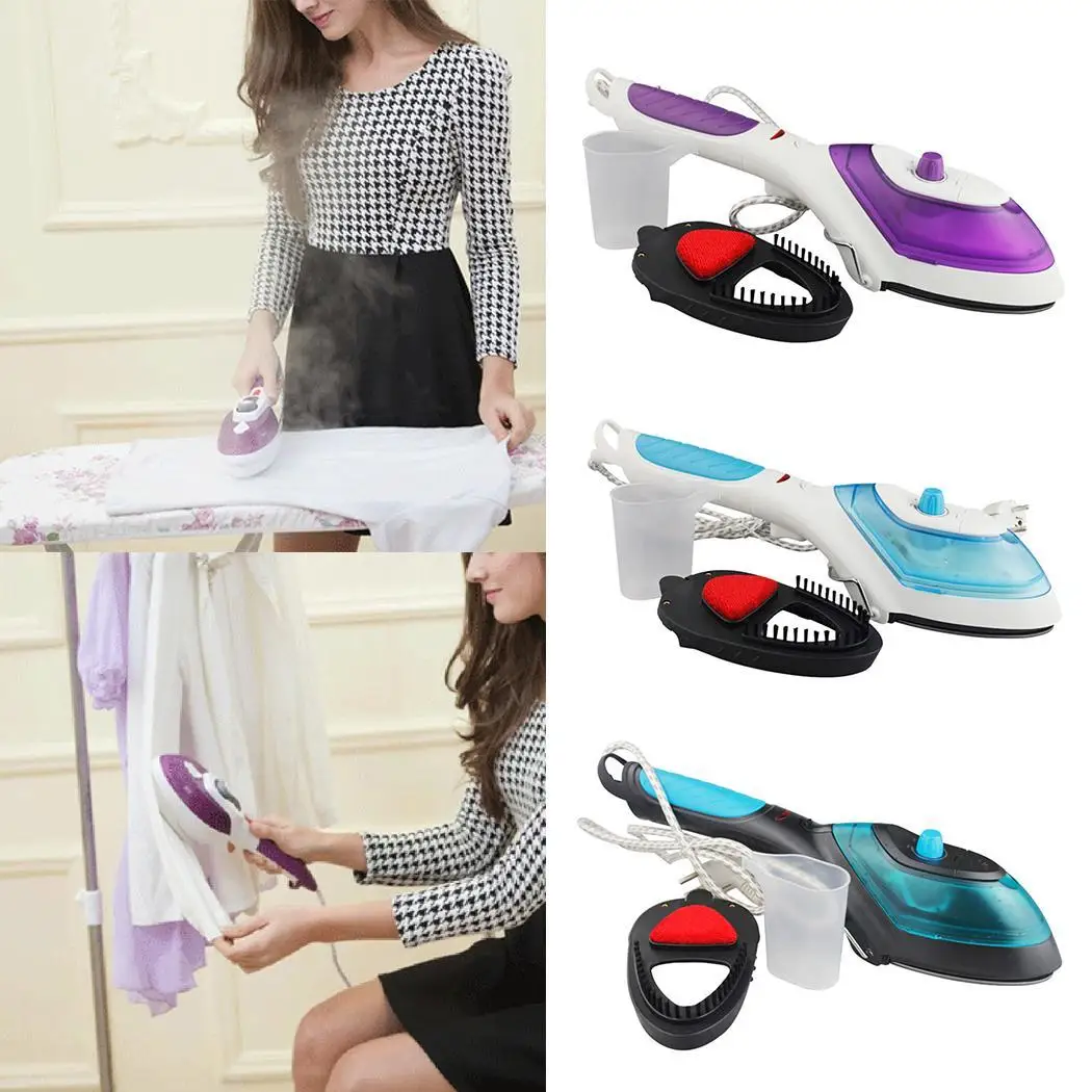 Паровой утюг генератор пара для одежды ручной отпариватель щетка портативный
