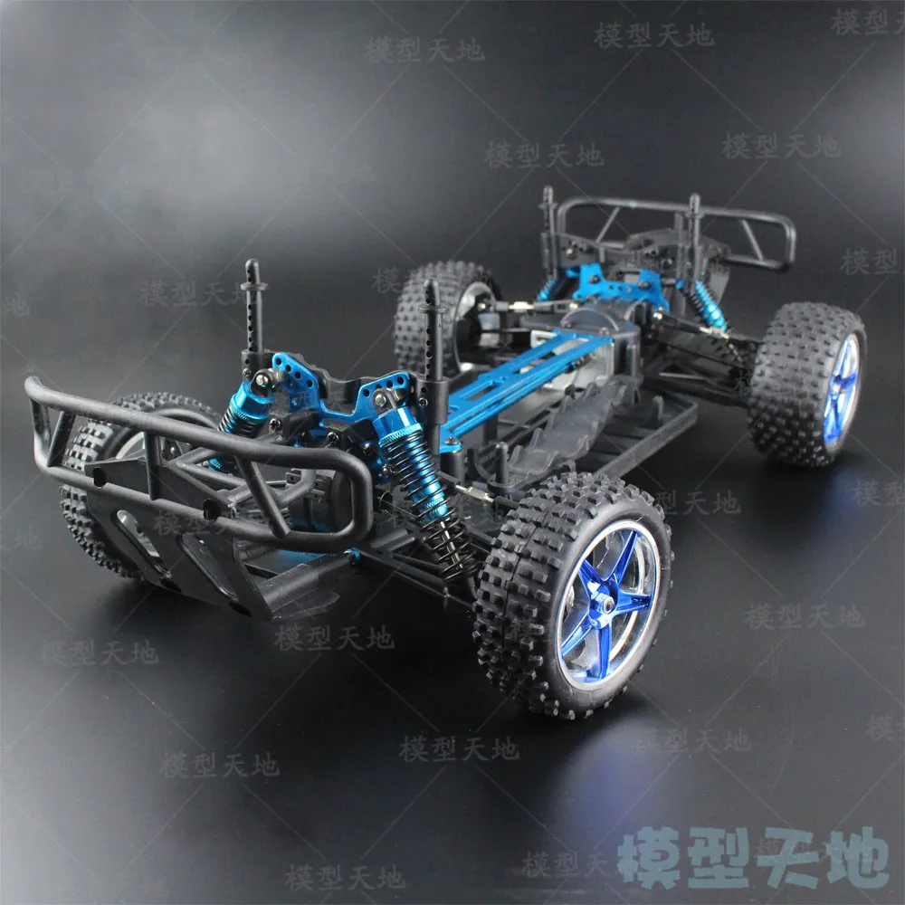1/10 RC 4WD игрушечный автомобиль Большая пластина против столкновений Внедорожник