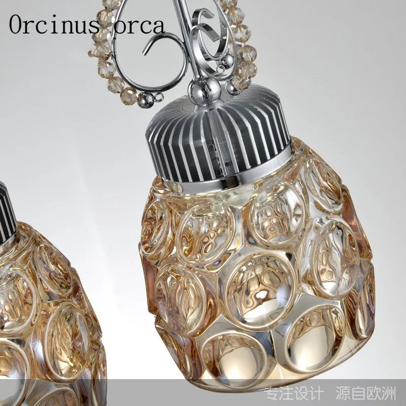 Роскошная светодиодная люстра в американском стиле креативная индивидуальная