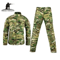 army military tactical cargo pants uniform waterproof camouflage tactical military bdu combat uniform us army men clothing set