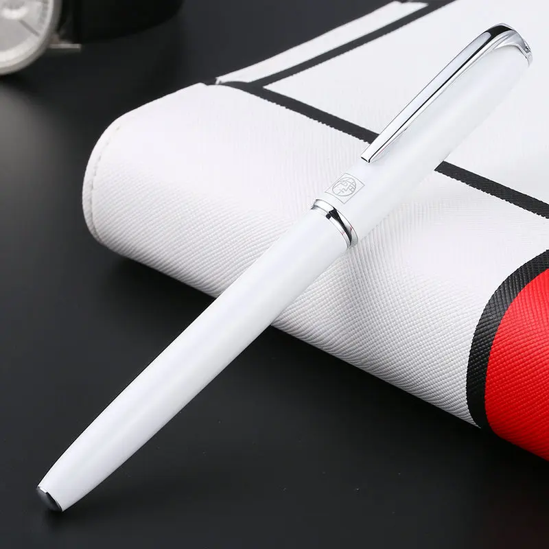 Перламутровые ручки Picasso PS916 лаковые белого цвета бесплатная доставка|fountain pen|nib