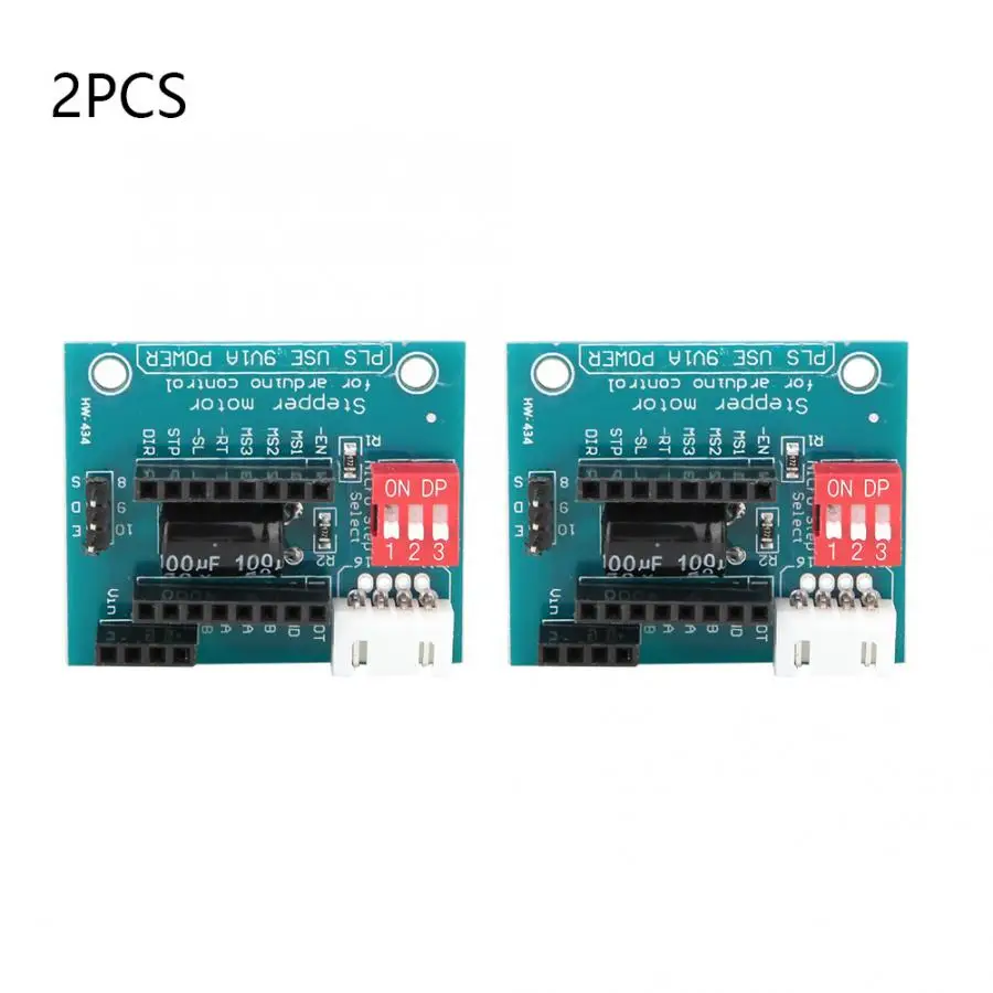2 шт. шаговый микродвигатель управление доской драйвера модуль подходит для 3