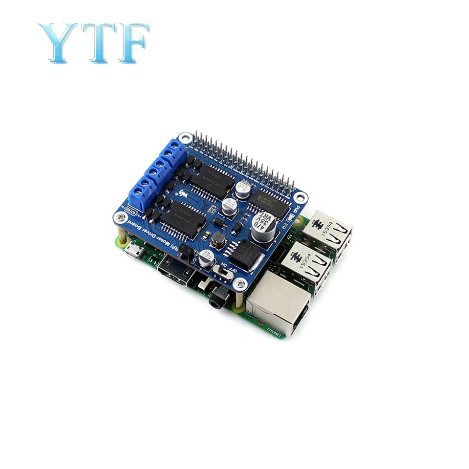 Raspberry Pi 3 B + MC33886 плата драйвера двигателя шаговый двигатель модуль привода Плата