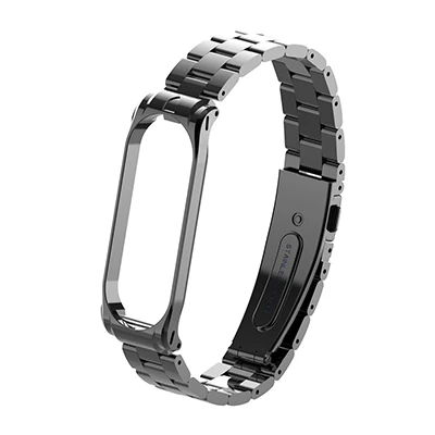 for mi band 3 4 Универсальный металлический ремешок для xiaomi mi band 4 3, металлический ремешок, умный Браслет для mi band 4, сменные ремешки для часов mi 4 3 - Color: for mi band 3 4
