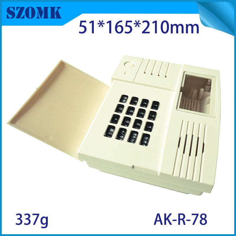 1 шт 51*165*210 мм szomk пластиковый электронный корпус для двери система сигнализации
