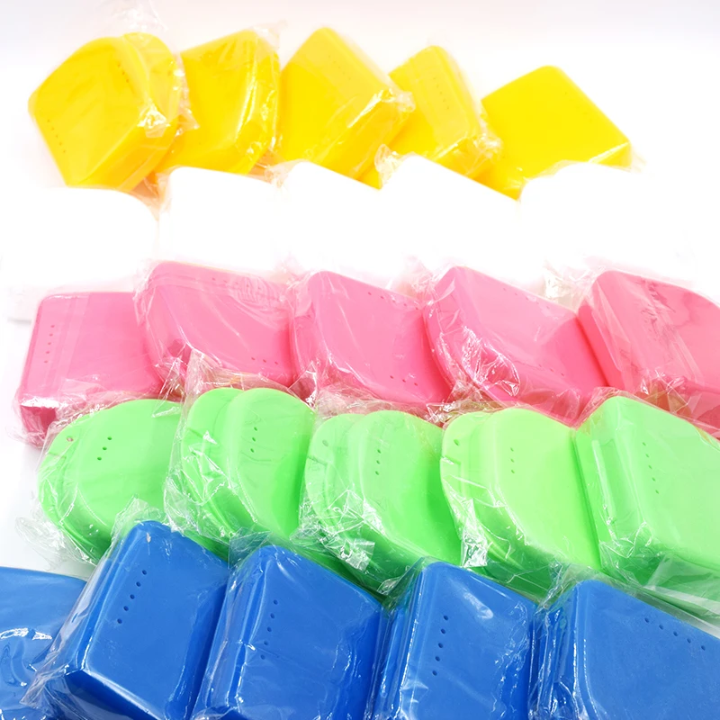 

50 шт. Osldent Стоматологические Ортодонтические фиксаторы, фоточехол, контейнер для полоскания рта, розовый, желтый, белый, зеленый, синий цвета...