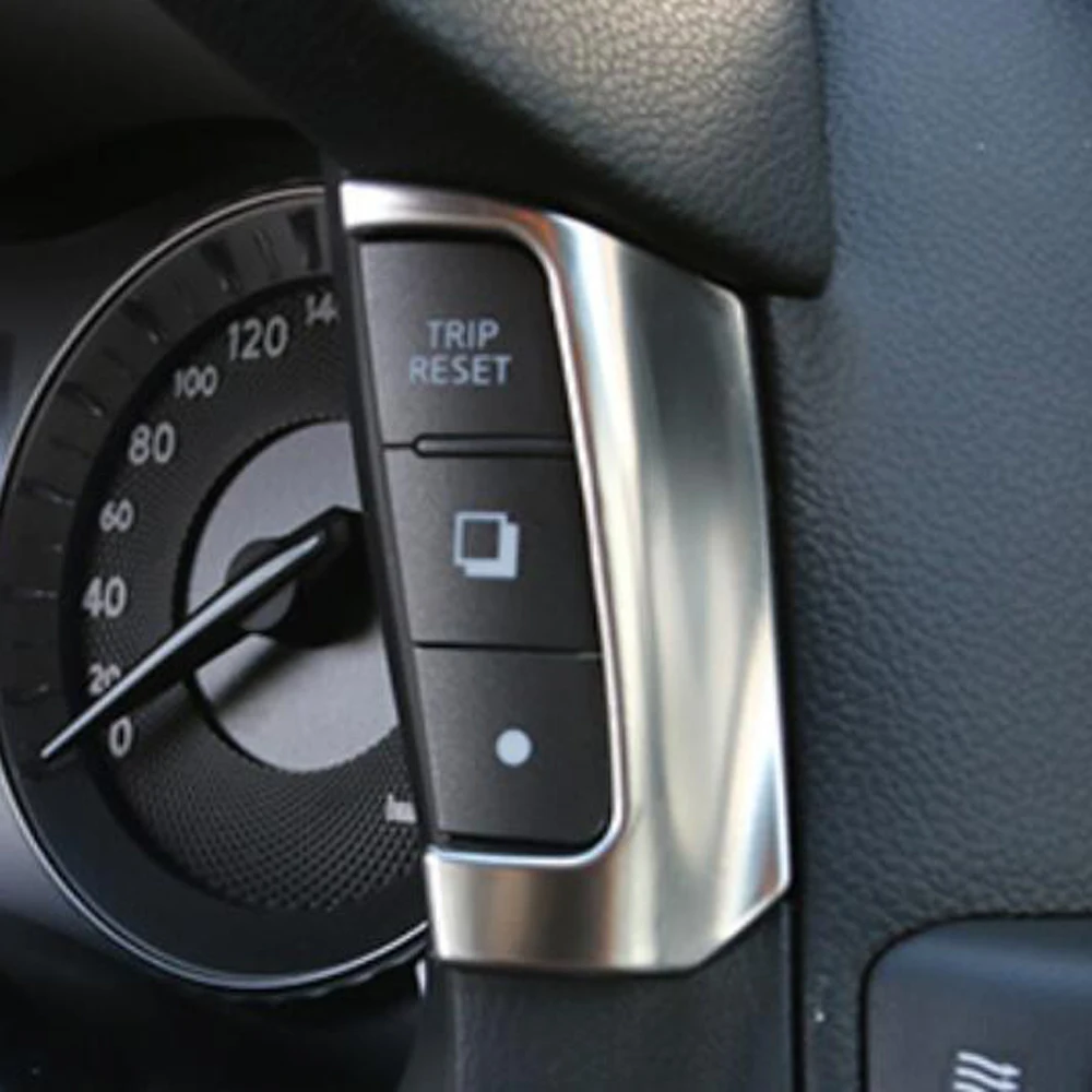 

console dashboard button knob decorative sticker cover trim for infiniti q70 Q70L interior accessories