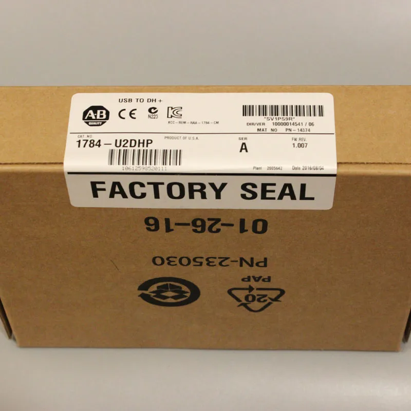 1784-U2DHP 1784U2DHP Allen-Bradley новый и оригинальный Заводская печать есть в наличии |