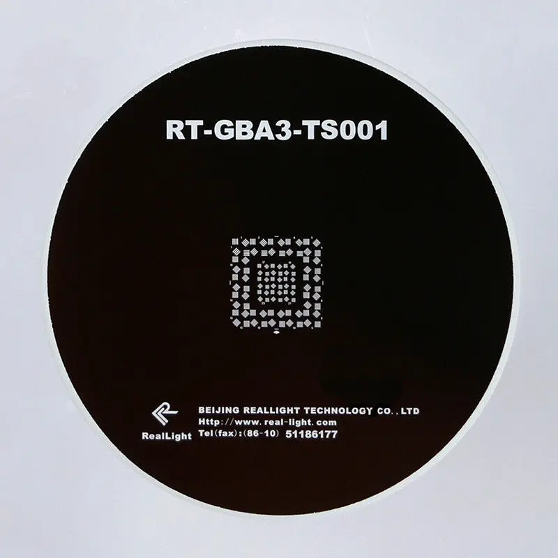 Диаметр 25 мм оптическая разрешающая мощность тест-линза для объектива