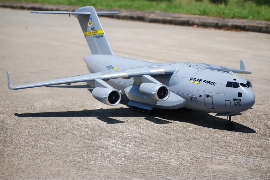 Rc самолет C17 Airbus Военная Униформа плоскости aieliner 2.4 г 7 CH Дистанционное управление