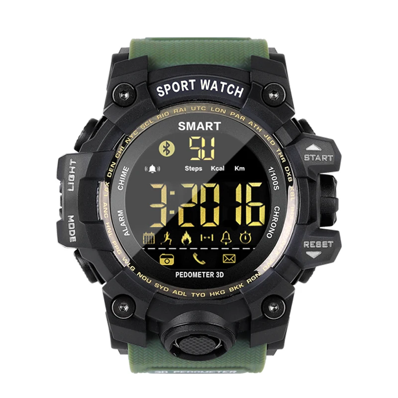 Bluetooth Notification Remote Control Pedometer Sport Smart Watch Waterproof Wristwatch Stopwatch Call SMS Remind Series 4 | Электроника