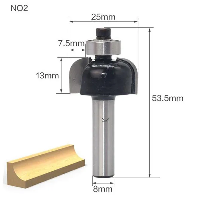 1 шт. Т образный хвостовик 8 мм|Фреза| |