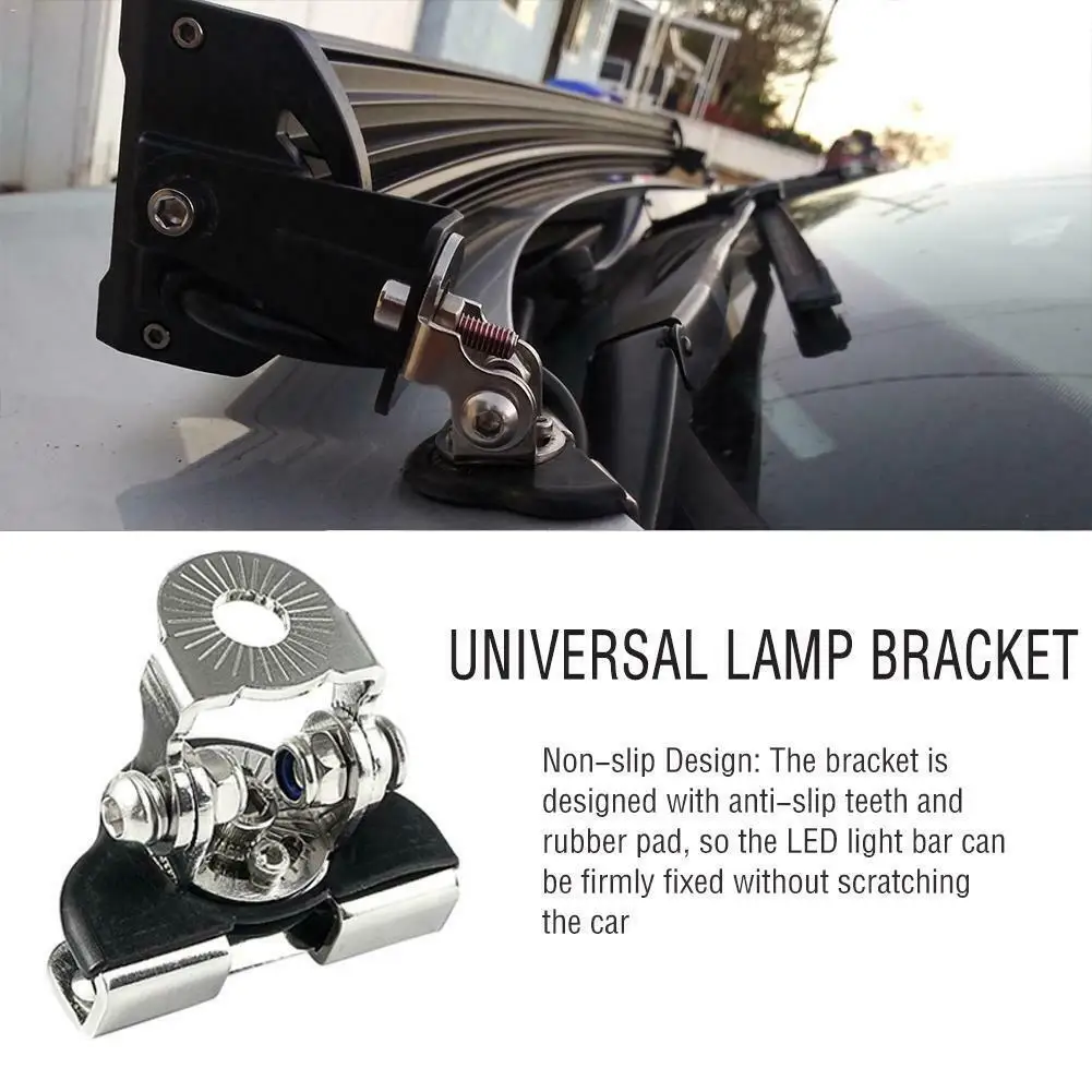 1 пара капот автомобиля светодиодный светильник рабочий бар металлический