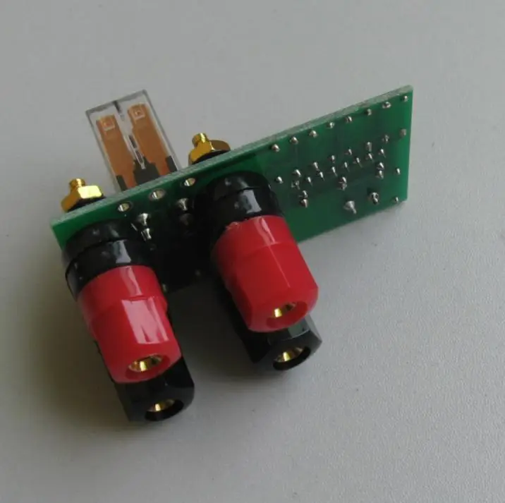 

UPC1237 amplifier horn protection board with terminal post with OMRON relay