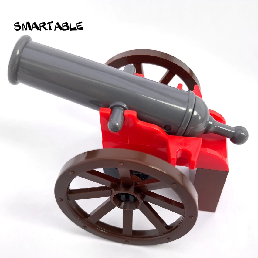 Smartable MOC Cannon Technic, часть блока, креативные развивающие игрушки, совместимые с Technic 2527+ 84943, 5 шт./лот, для войны