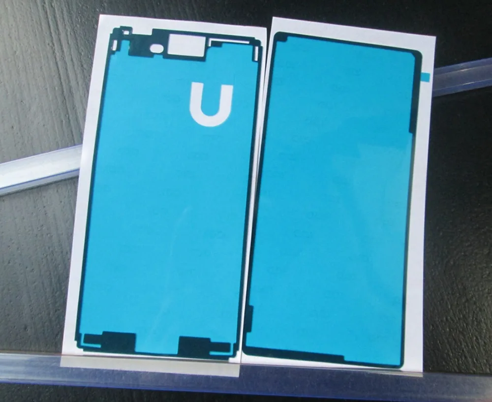 BLINGIRD передняя + задняя клейкая лента Водонепроницаемая наклейка для Sony Xperia M4 Aqua