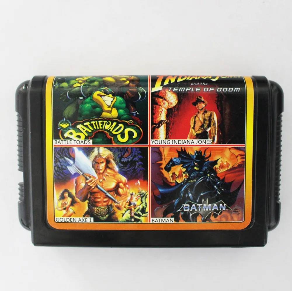 Лидер продаж игровая карта Sega MD 4 в 1 16 бит без повторов для систем NTSC|sega in 1|games card
