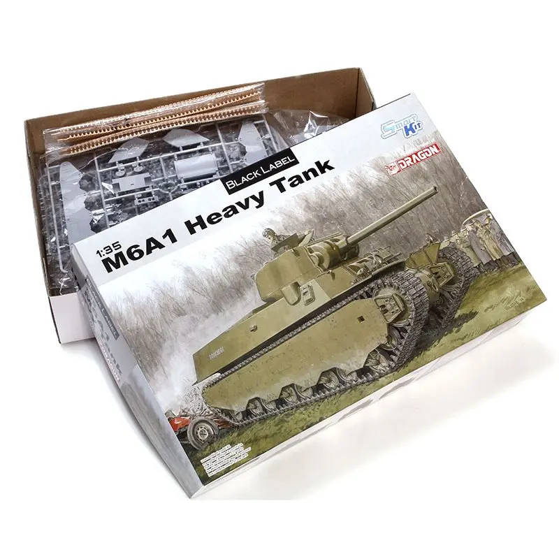 Набор моделей тяжелых танков DRAGON 6789 1/35 M6A1|Наборы для сборки моделей| |