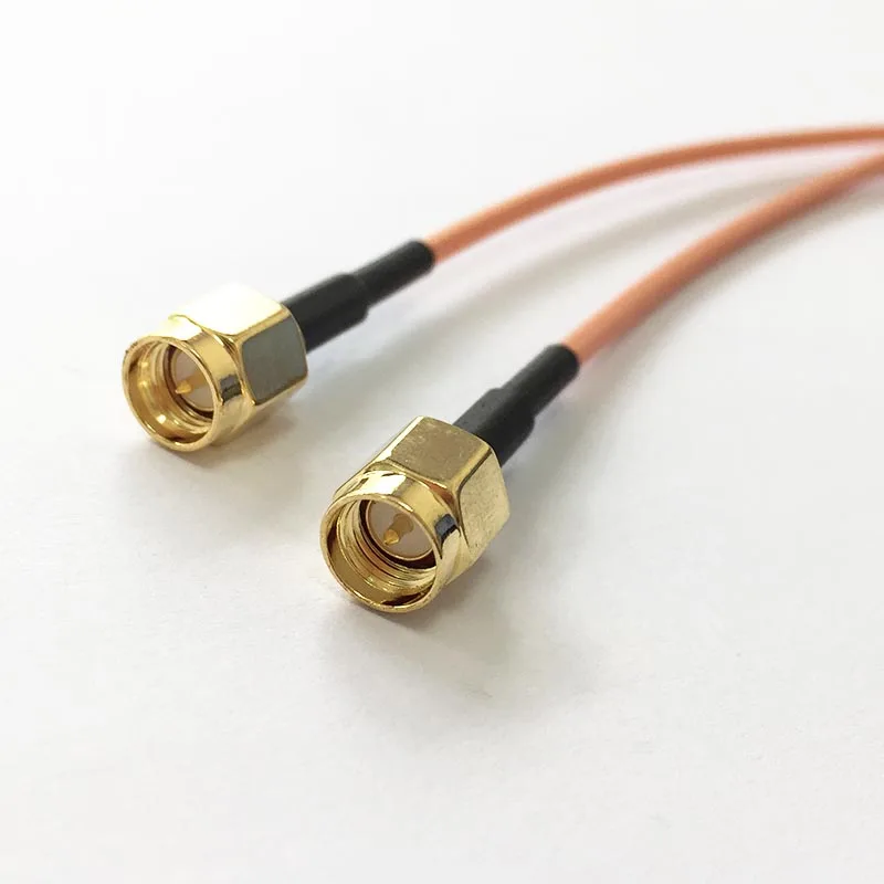 Штекер SMA в 2X штекер Y типа фоторазъем кабеля RG316 15 см 6 дюймов для Wi Fi