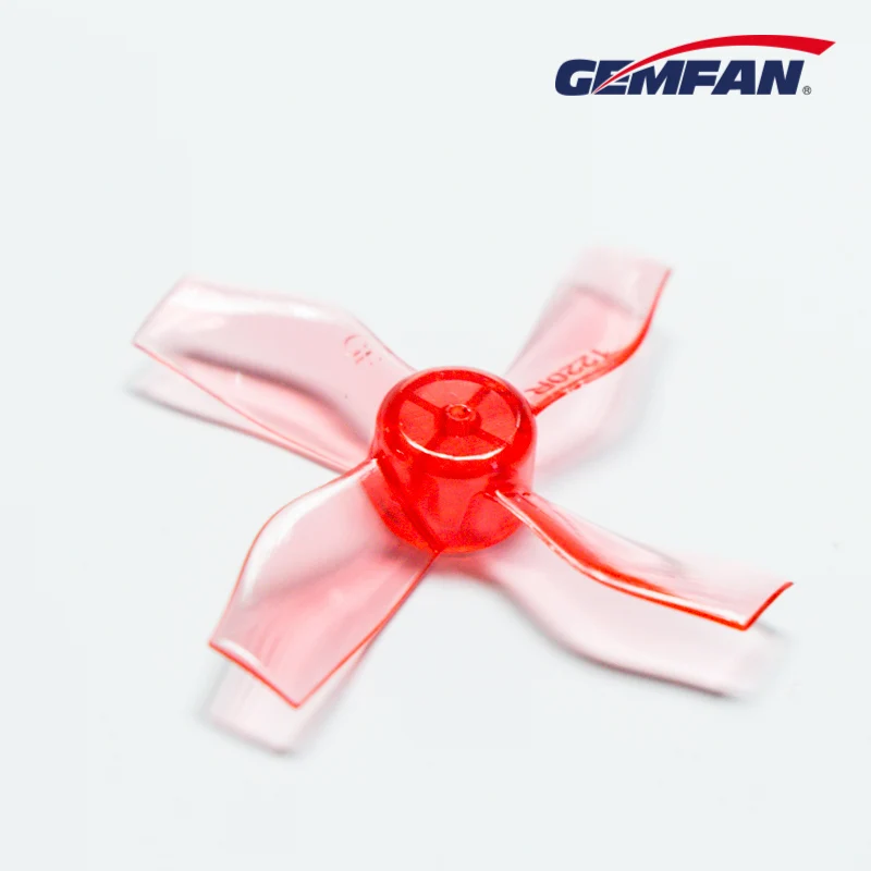 16 шт./8 пар GEMFAN 1220 31 мм 0 8 мм/1 отверстие 4 лопасти пропеллер PC CW CCW реквизит для 0703 1103