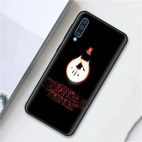 013 Очень странные дела силиконовый чехол для samsung Galaxy A50 A70 A10 A20 A30 A40 A6 A7 A8 плюс A9 M30 M20 черный чехол Крышка - Цвет: 013