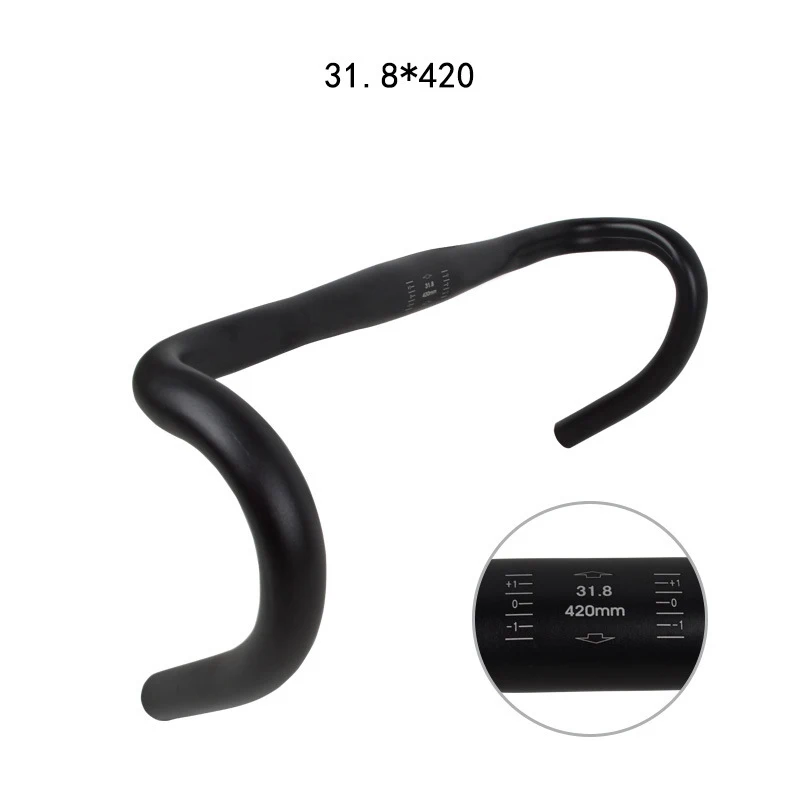 Карбоновый руль для велосипеда MTB Road Racing Bike Drop Bars UD 25 4/31 8x420 мм | Спорт и развлечения