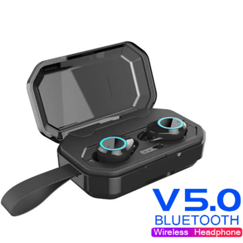 TWS беспроводные bluetooth наушники 5 0 вкладыши музыкальные набор стерео Спортивная