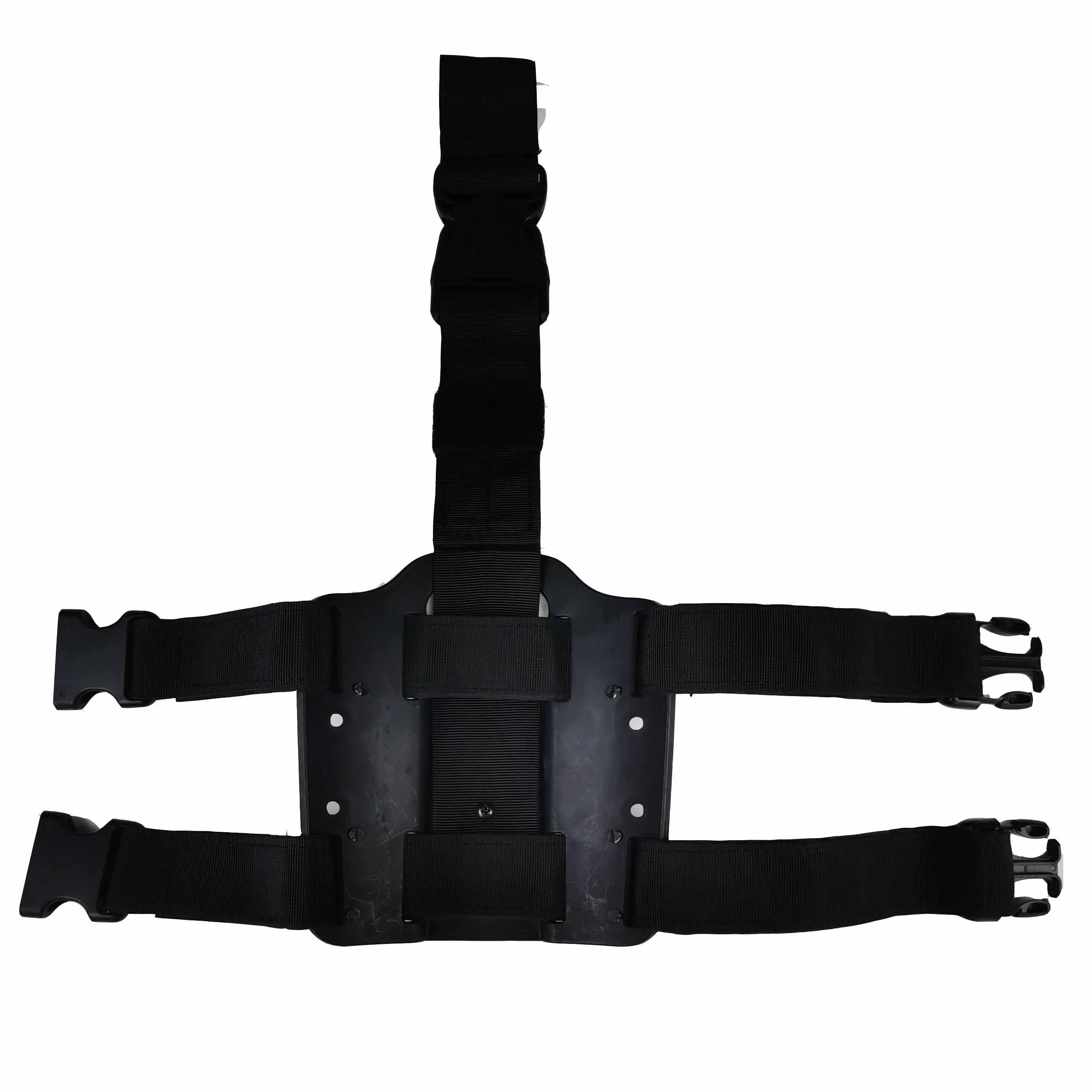 Черный цвет Tactical Leg Holster Platform Hard Plastic Polymer Holsters for Glock17 M9 M92 p226 Hunting Gun Airsoft Gun accessories - Цвет: Черный цвет
