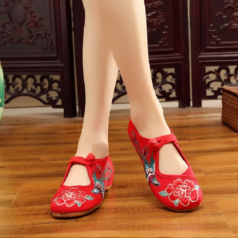 Cresfimix zapatos de mujer женская традиционная Тканевая обувь в стиле ретро китайском