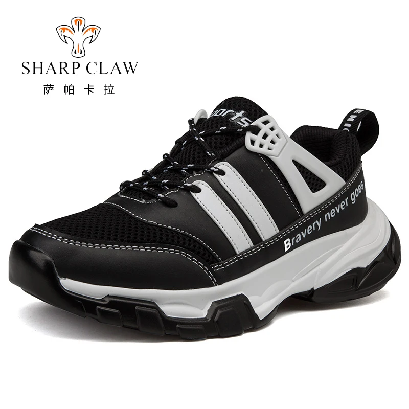 SHARCPCLAW/Мужская сетчатая Повседневная обувь белые дышащие больших размеров