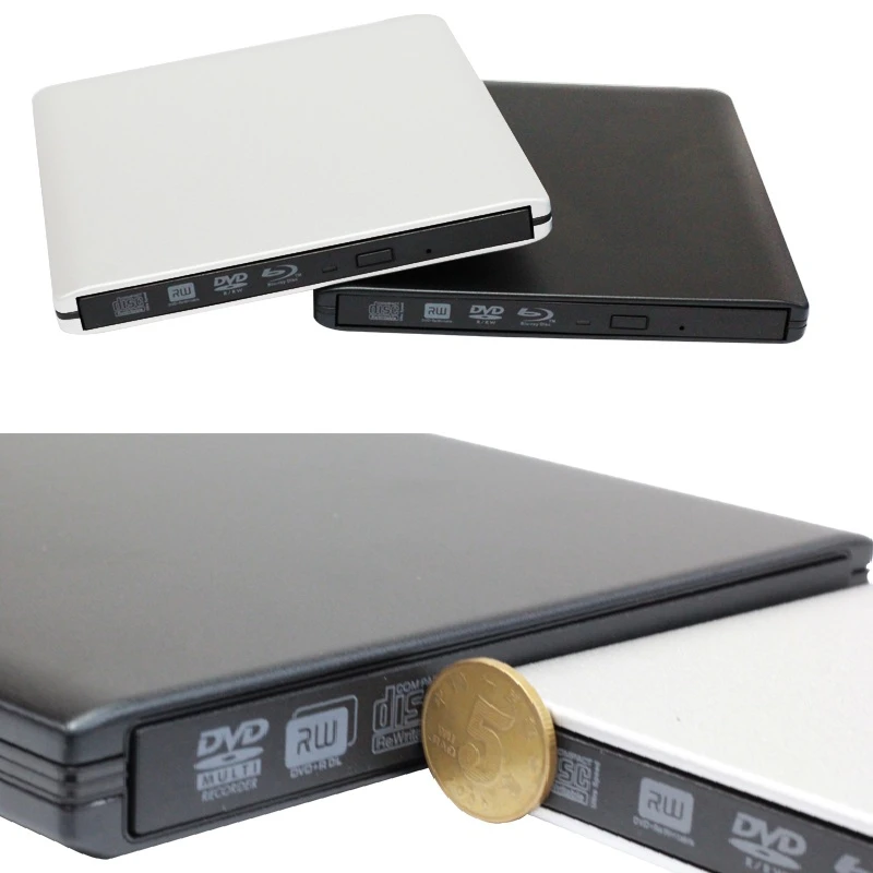 Внешний оптический привод Maikou USB 3 0 4K Bluray 3d-проигрыватель запись в виде горелка DVD
