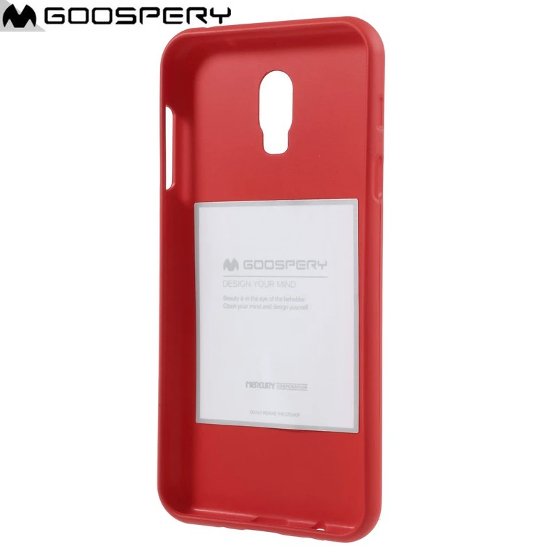 Для Galaxy J7 + Case Капа Mercury Goospery Матовая Анти отпечатков пальцев гель ТПУ чехол Коке