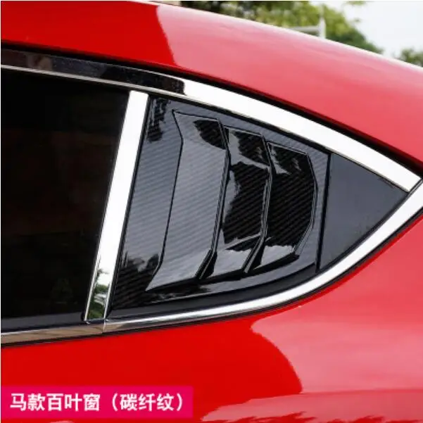 2 шт. оконные жалюзи из АБС-пластика для MAZDA 3 M3 Axela Sedan &amp hatchback 2014-2018 | Автомобили и