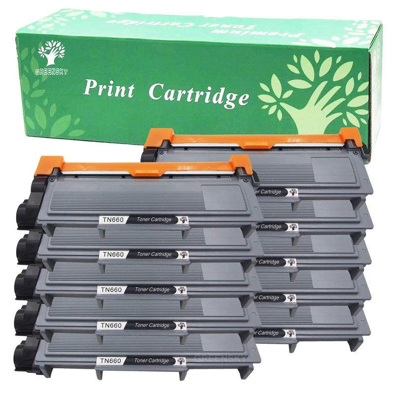 GREENSKY 10 pk TN660 Тонер для Brother HL L2300D L2340DW L2320D L2360DW DCP L2540DW MFC L2685DW L2700DW L2720DW L2740DW|Картриджи с