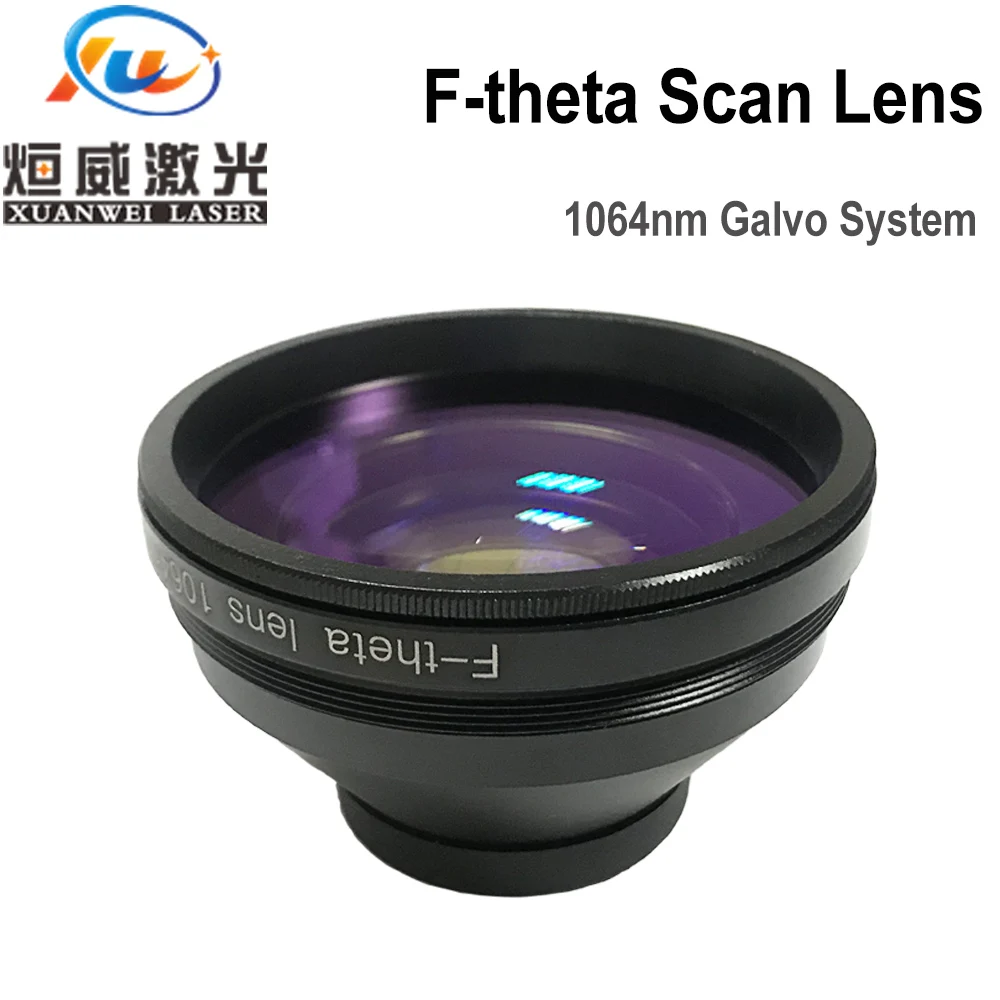 F theta объектив сканирования полевой 1064nm 10600nm 110x110 150x150 175x175 FL110 для YAG лазерной