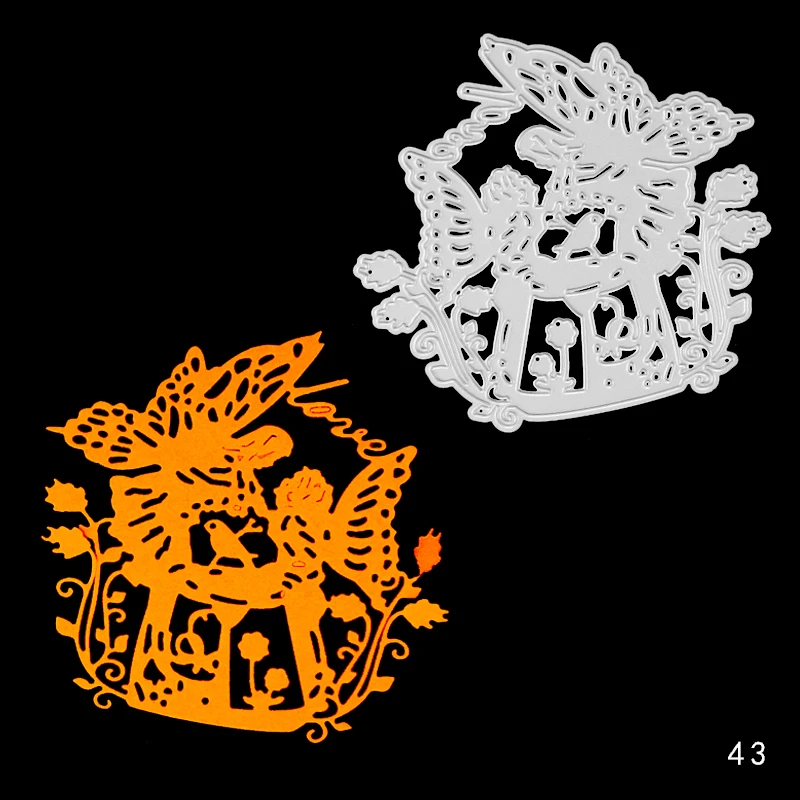 Трафареты для вырезания эльфа и русалки сделай сам тиснение карточка