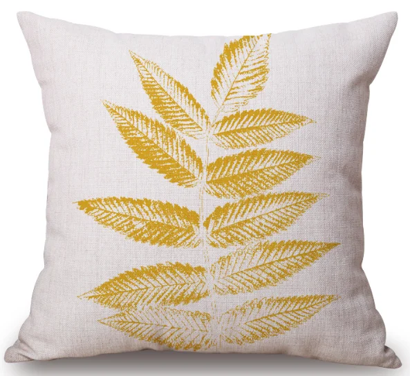 Радужная наволочка в виде листа для тела с геометрической формы кораллового