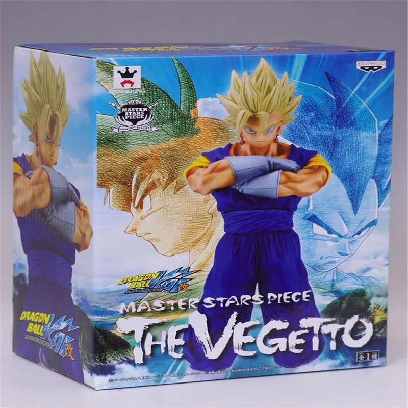 19 см Manga Dragon Ball Z Супер Saiyan в vegetto рисунок Вегета и Kakarotto слияния Коллекция ПВХ