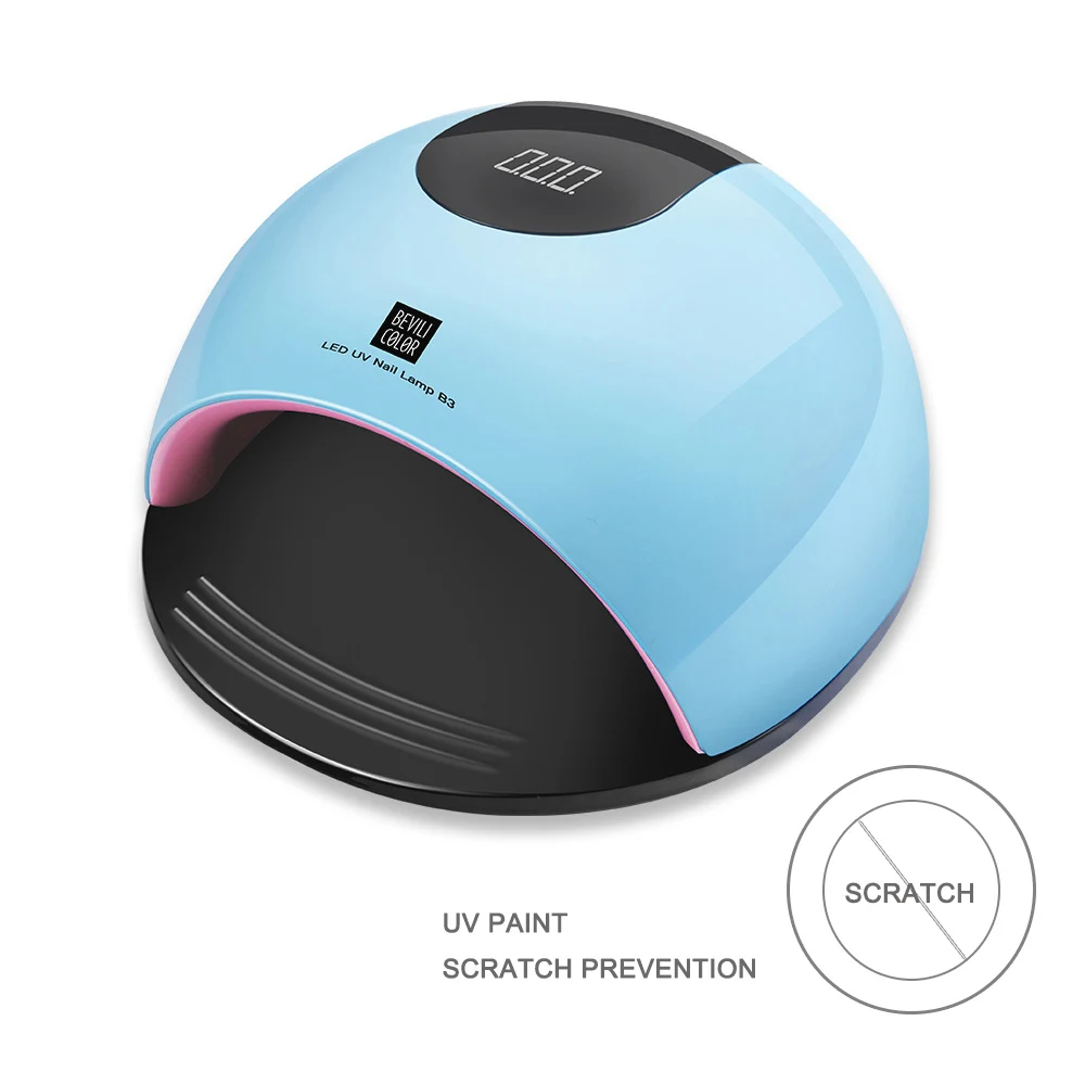 B3 Blue UV paint Hot LED UV Nail Lamp B3 Colorful 80W Manicure 36 LEDs Machine UV Nail Dryer Ice Nagel Lamp SUN Light Fast Curing All Gel Varnish - Цвет: B3 Blue UV paint