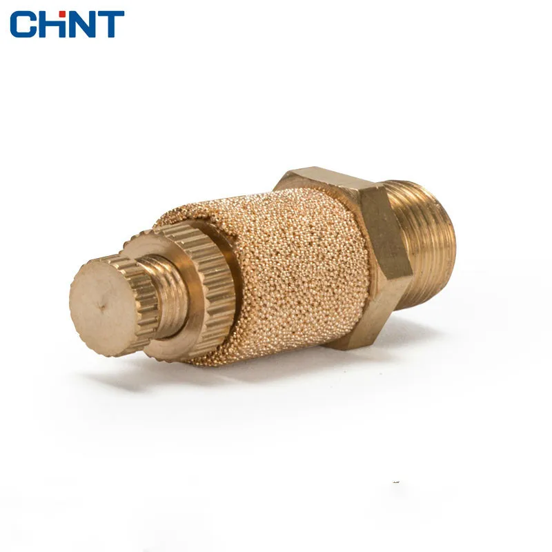 

CHINT Adjustable Muffler Electromagnetism Valve Throttle Silencer Exhaust Joint