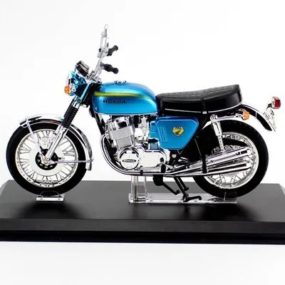 Новинка, литье под давлением, 1:12,, Honda 750, из печати, модель мотоцикла Cb750, имитационная игрушка из сплава - Цвет: Многоцветный