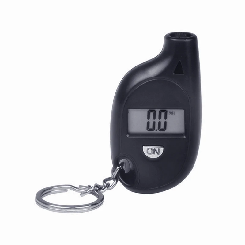 mini Tire Pressure Цифровой датчик давления в шинах с ЖК-подсветкой для автомобиля, мотоцикла, манометр, датчик давления в шинах, монитор, барометр, тестер шин - Color: mini Tire Pressure