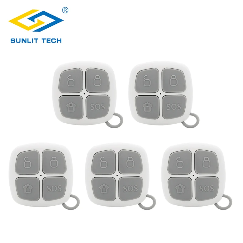 5 шт. беспроводной портативный пульт дистанционного управления сигнализацией 4