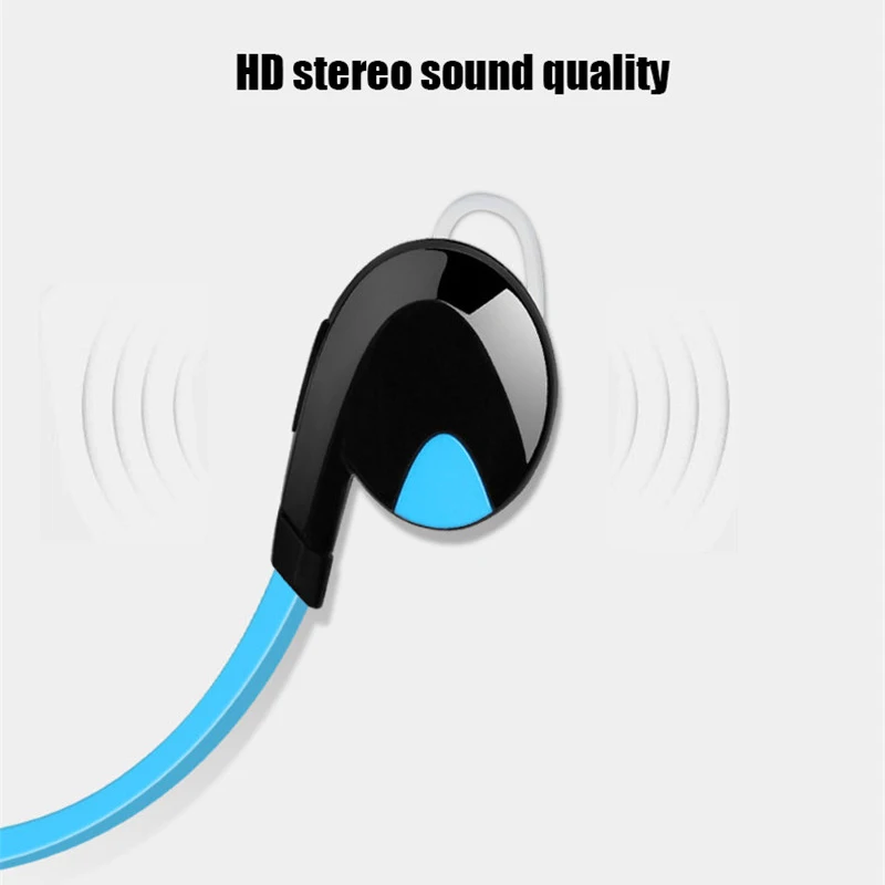 Модные hjcf Беспроводной Спортивные наушники Bluetooth V4.1 Шум шумоподавления