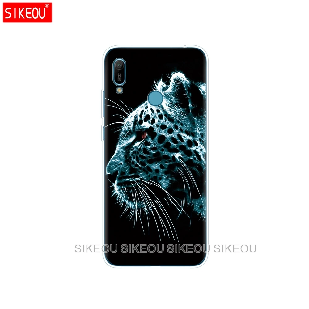 10133 Чехол для huawei Y6 чехол и гибкая накладка из ТПУ мягкий чехол для телефона для huawei Y6 pro prime чехол Волк тигр, Лев, Леопард медведь - Цвет: 10133
