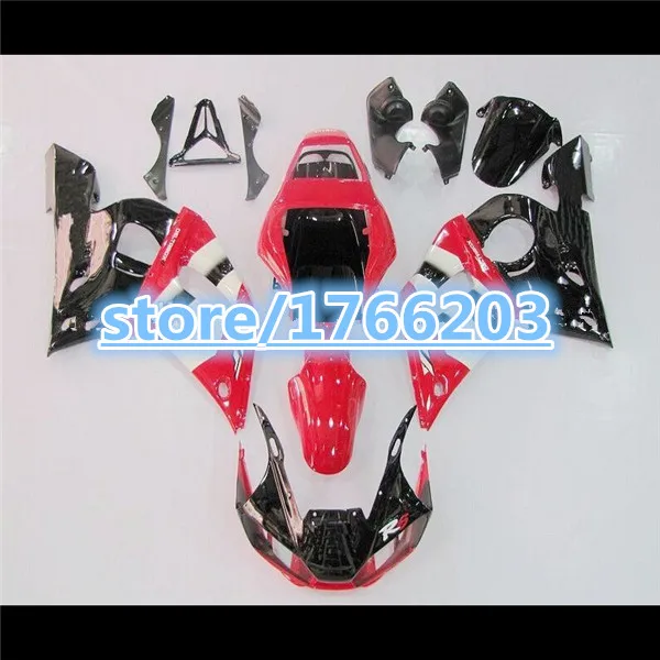 Корпус для YZF-R6 98-02 YZF R6 98 99 00 01 02 красный белый черный 600 1998 1999 2000 2001 2002 наборы